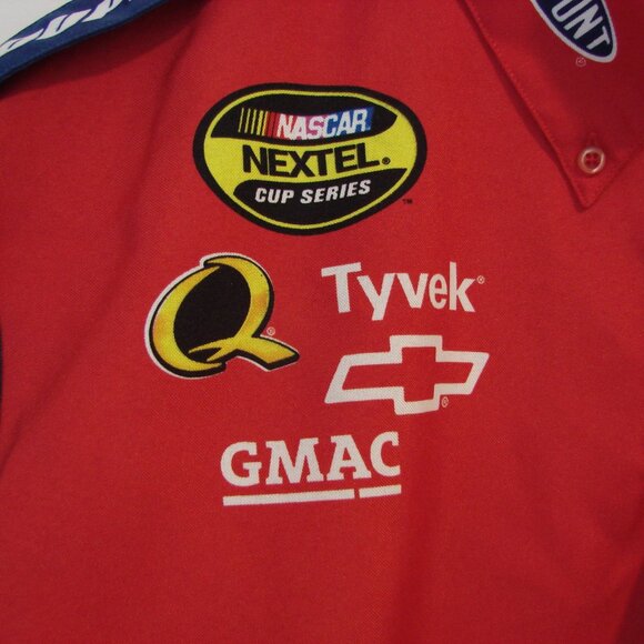 Jeff Gordon Nascar Chase Authentics Vintage Red Shirt Logos Size Medium Large - Picture 7 of 14